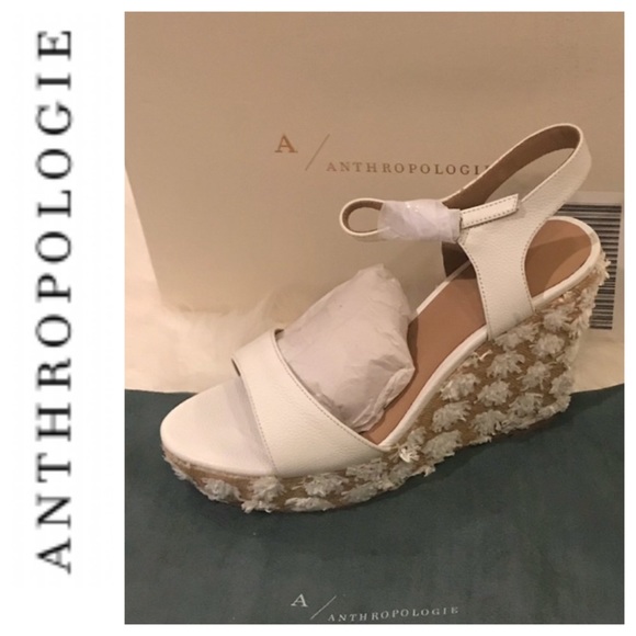 Anthropologie Wedge Platform Heels - Picture 7 of 7